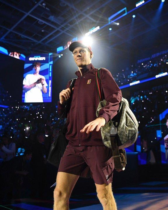 Jannik Sinner se metioacute en la final del ATP Finals y espera a su rival