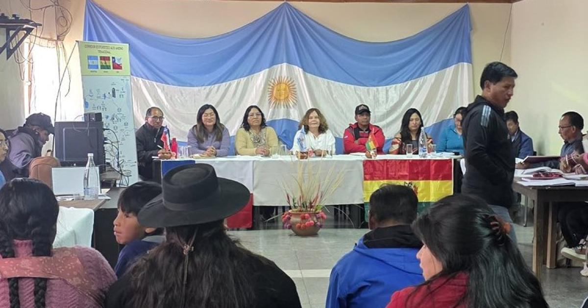 Destacaron avances sobre el Corredor Ecoturiacutestico Alto Andino Trinacional