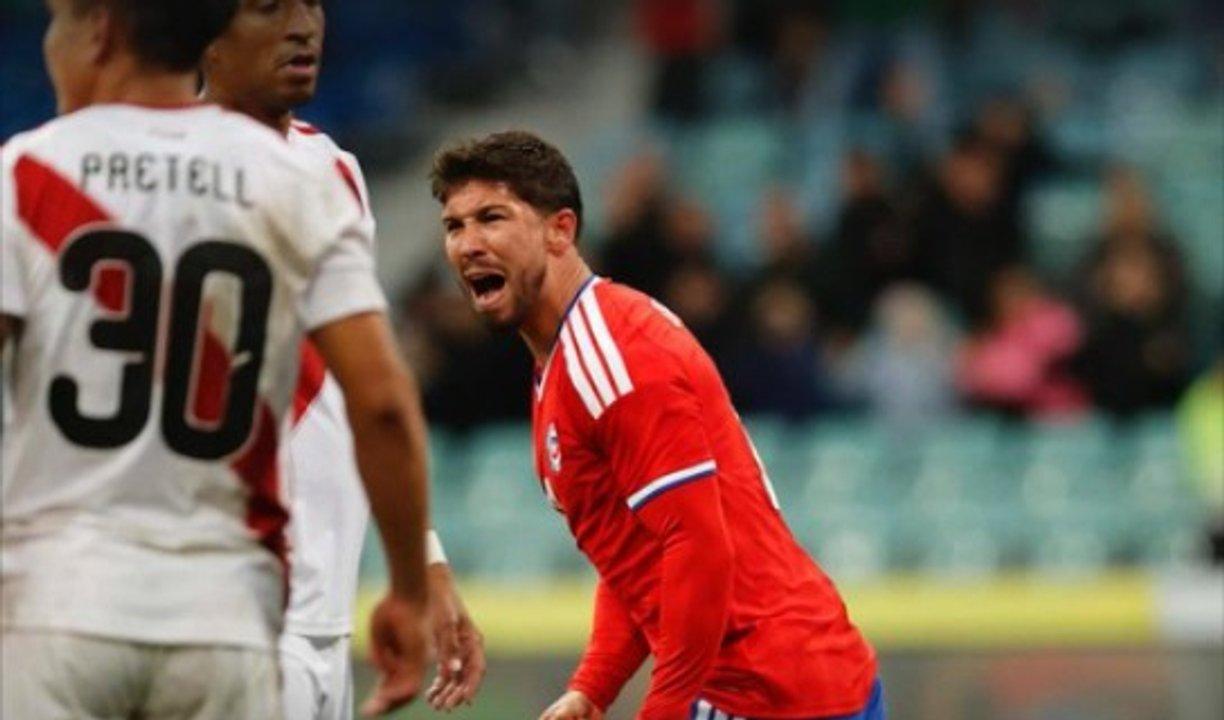 Chile vencioacute a Peruacute Brasil empatoacute con Tuacutenez y Japoacuten derrotoacute a Bolivia