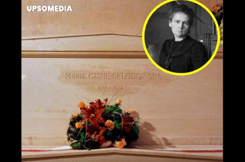 La cripta de Madame Curie no cesa de despedir radiaciones en el Panteoacuten de Pariacutes a 80 antildeos de su muerte 