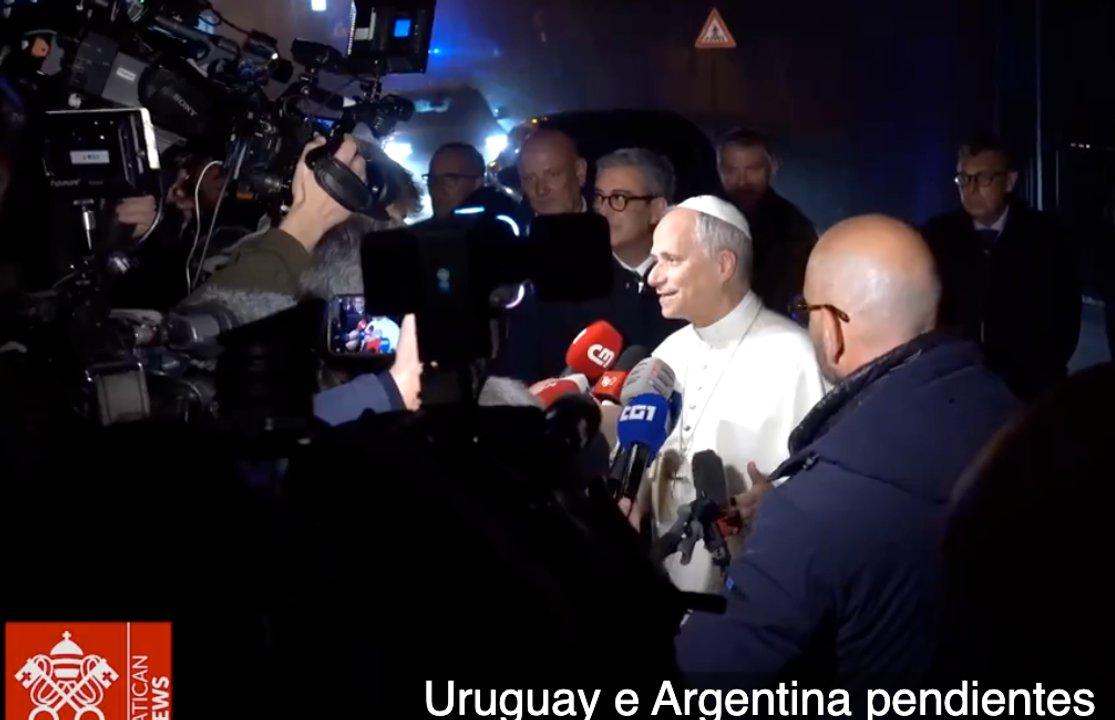 El Papa Leoacuten XIV- ldquoQuiero ir a Argentina Uruguay Peruacute Meacutexicordquo