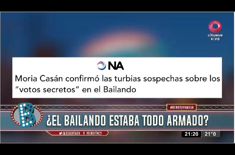  TV- Noticias Argentinas en Bendita por el escaacutendalo de los votos secretos