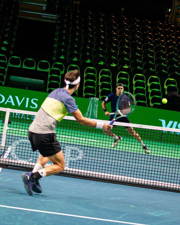 Argentina confirmoacute sus jugadores para la serie de Copa Davis ante Alemania