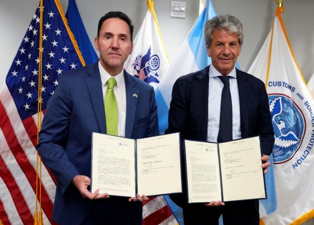 Acuerdo entre las Aduanas de la Argentina y Estados Unidos para reforzar los controles