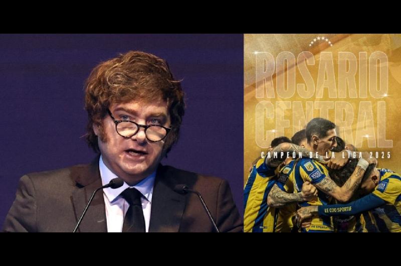 Milei se mete en la disputa por el tiacutetulo- respalda a Veroacuten y cuestiona la consagracioacuten de Central