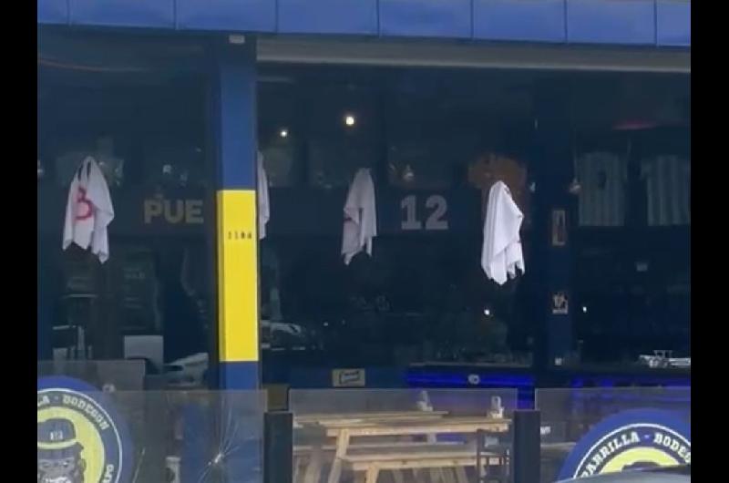 Una parrilla de Canning tiene los ldquofantasmas de la Brdquo de la hinchada de Boca