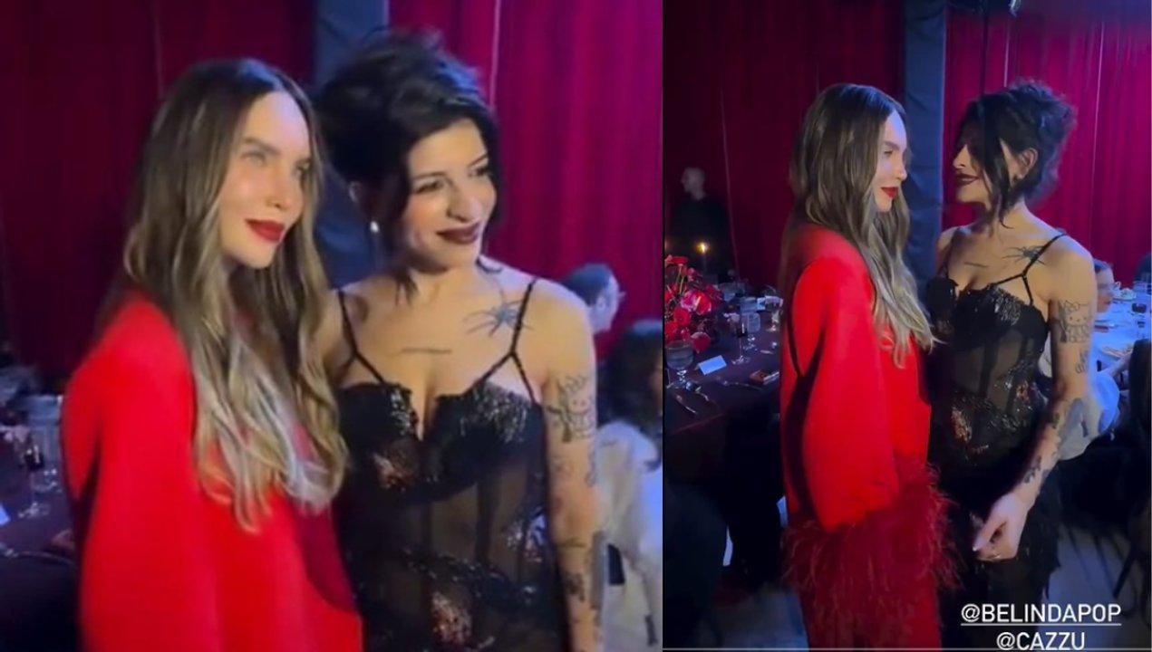 El inesperado cruce entre Cazzu y Belinda las ex de Christian Nodal