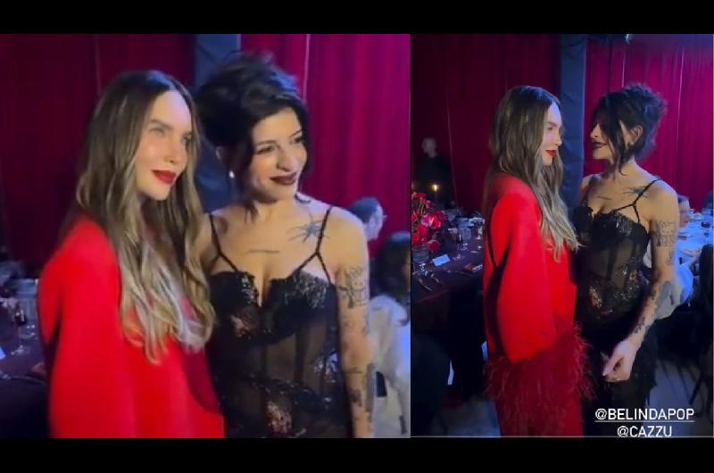 El inesperado cruce entre Cazzu y Belinda las ex de Christian Nodal