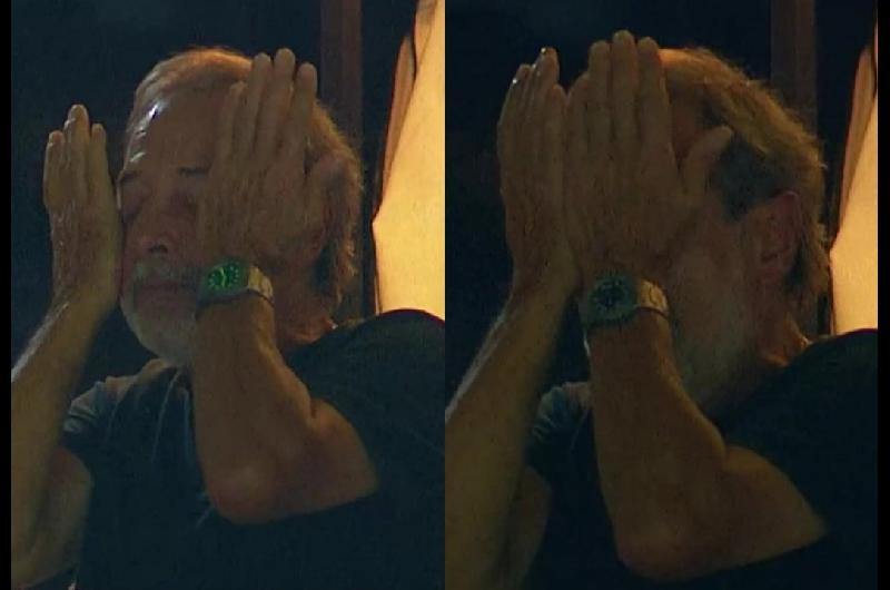 Hasta las laacutegrimas- la emocioacuten de Guillermo Francella por el triunfo agoacutenico de Racing