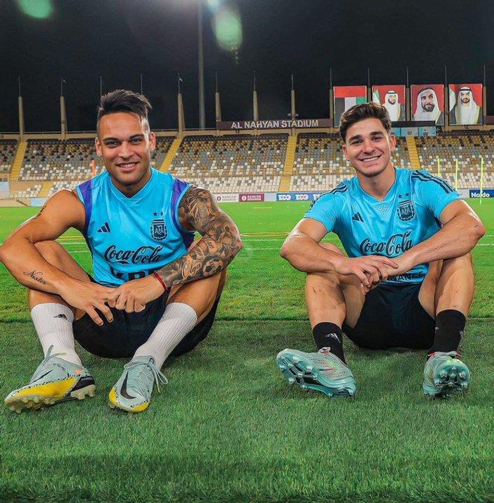 Los elogios del lsquoTororsquo Martiacutenez a Aacutelvarez previo al Atleacutetico de Madrid ndash Inter