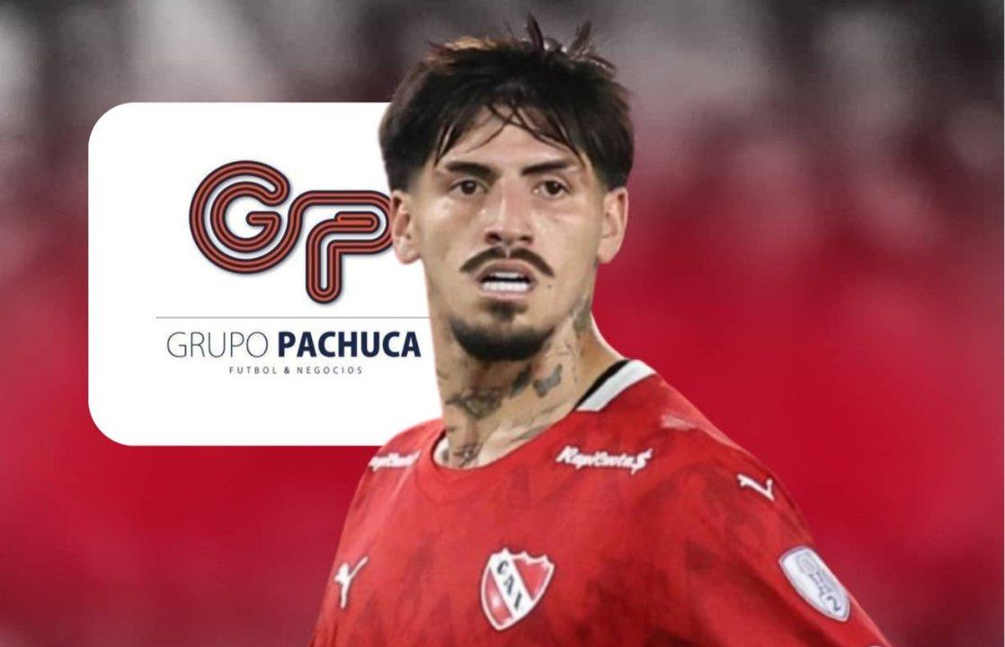 El Grupo Pachuca va por Lomoacutenaco- fuerte oferta a Independiente y respuesta inmediata del Rojo