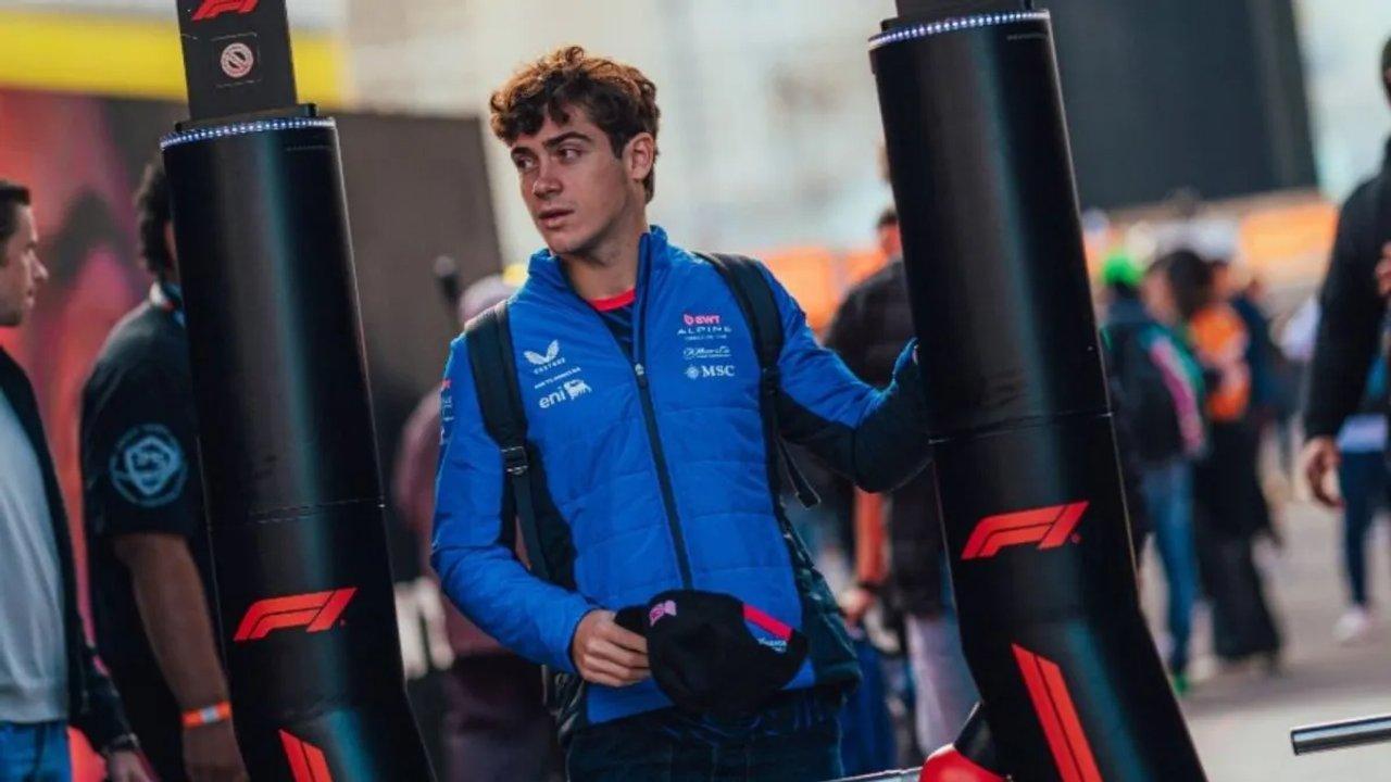 El gracioso momento de Colapinto en Qatar