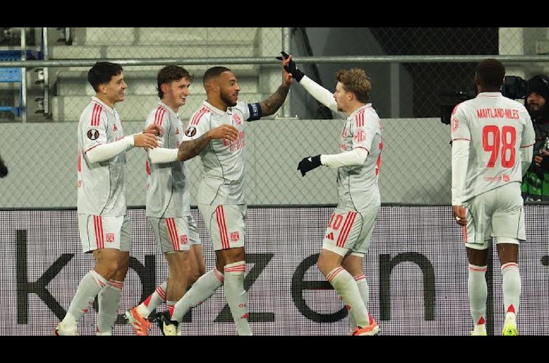 Lyon aplastoacute al Maccabi Tel Aviv y tomoacute el mando en la Europa League