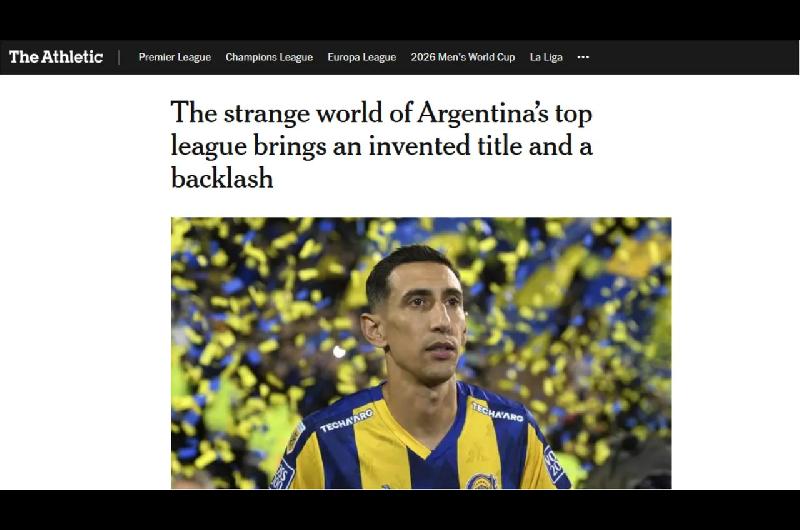 El poleacutemico tiacutetulo de Rosario Central llegoacute a The Atlantic de The New York Times