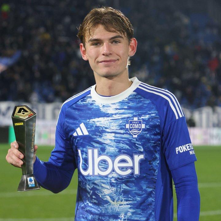 El Como le ganoacute al Sassuolo por 2 a 0 y se ilusiona con las copas europeas