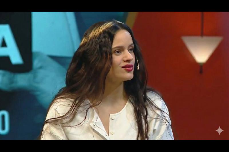 Rosaliacutea confesoacute que se inspira en un cantante argentino muerto traacutegicamente