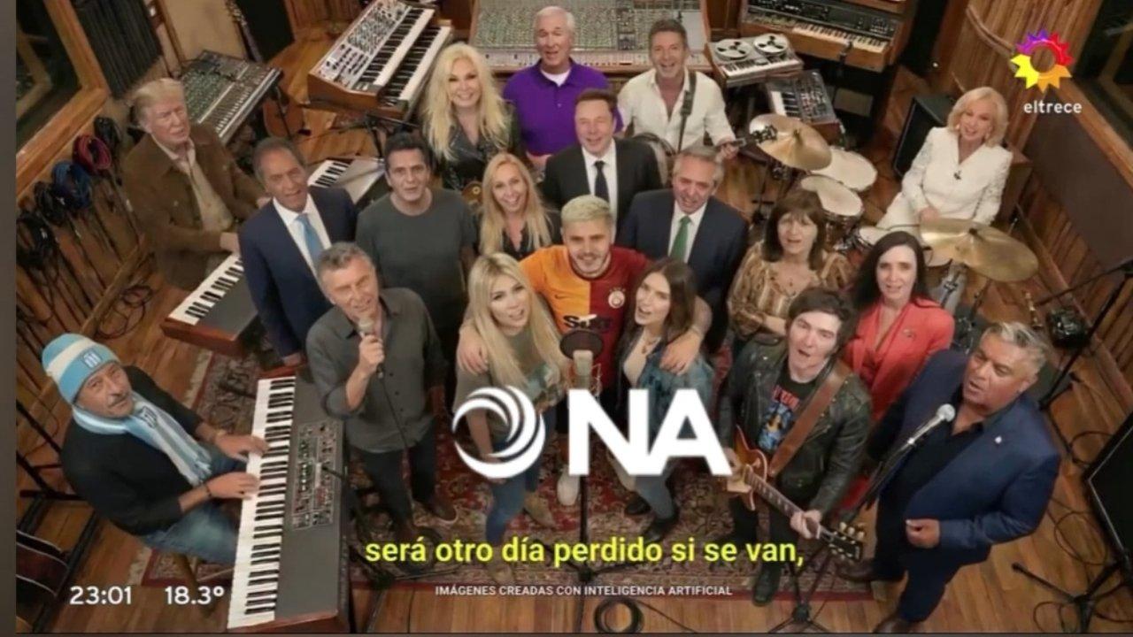 El show de Pergolini unioacute a la grieta- el insoacutelito himno por los 100 programas