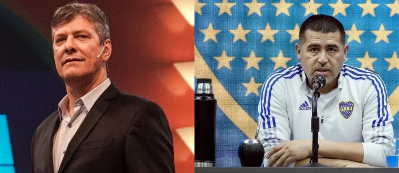 Otro capiacutetulo en la pelea Pergolini vs Riquelme- felicitoacute a Agustiacuten Rossi por la Libertadores