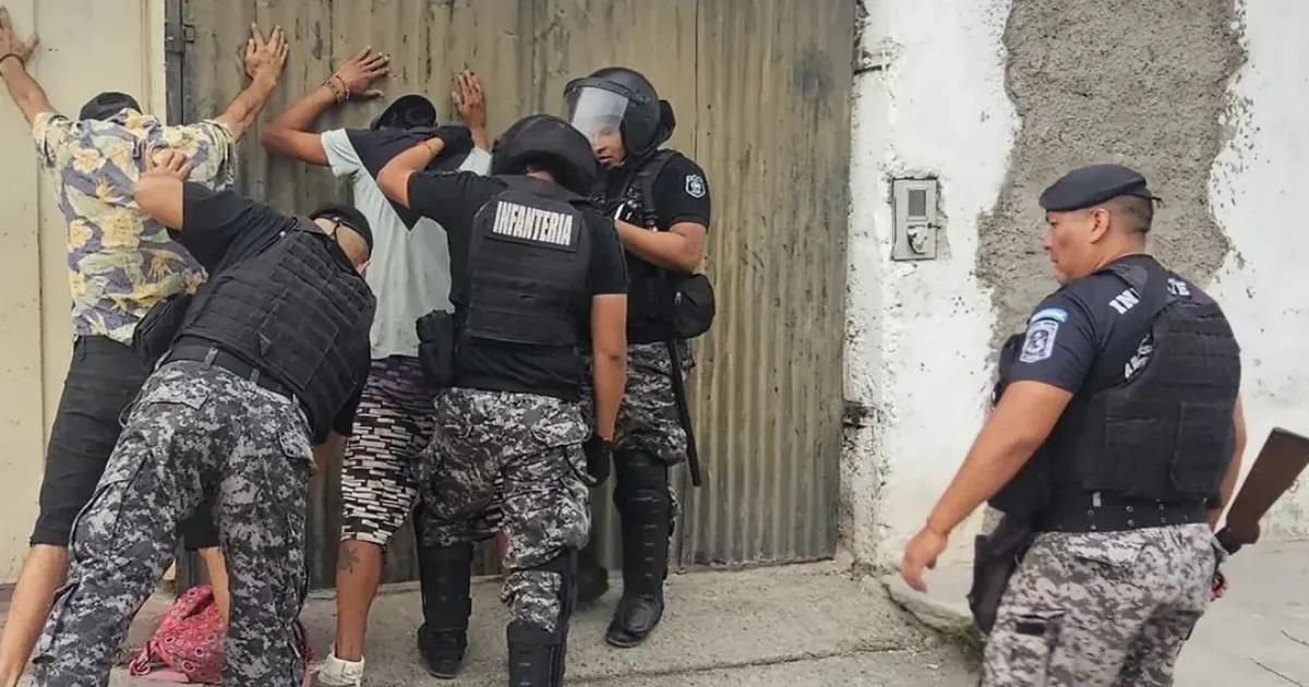 15 detenidos tras operativos en la zona sur de la capital jujentildea