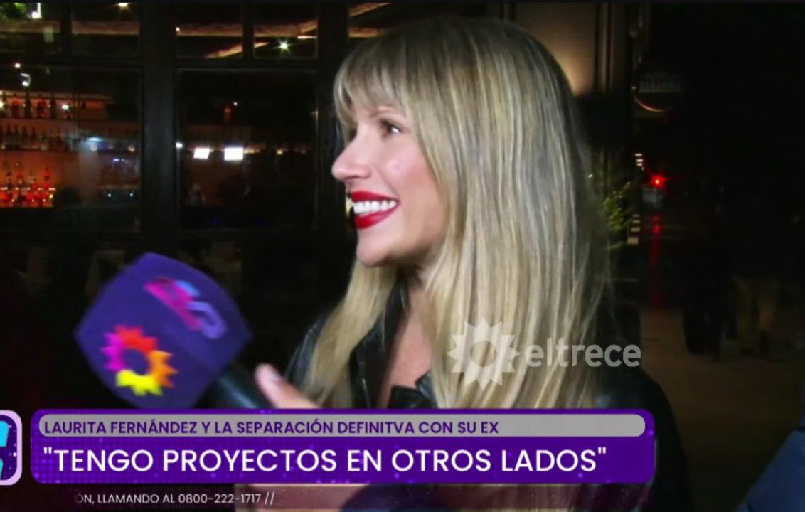 Laurita Fernaacutendez sobre su futuro laboral- ldquoDecisioacuten artiacutesticaldquo