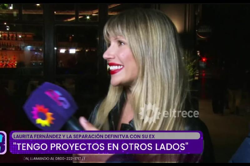 Laurita Fernaacutendez sobre su futuro laboral- ldquoDecisioacuten artiacutesticaldquo