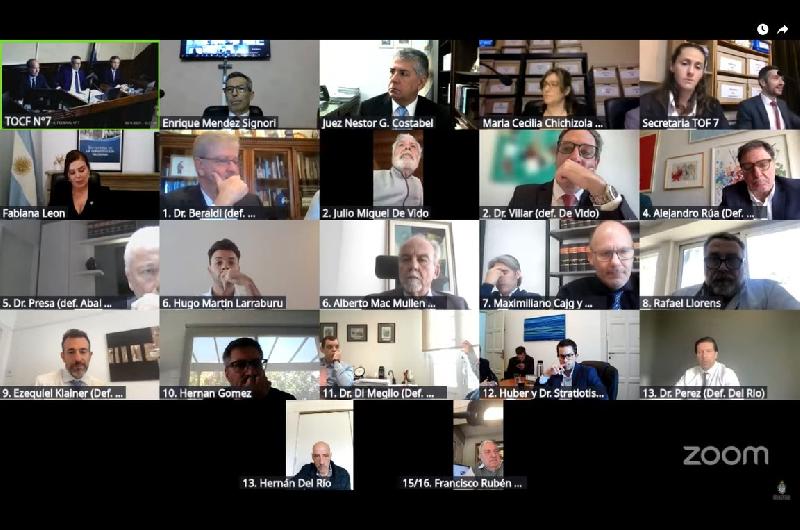 Juicio Cuadernos- finaliza la lectura de las acusaciones por los escritos de Centeno 