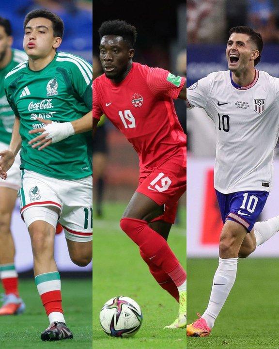 Los estadios donde jugaraacuten Meacutexico Canadaacute y Estados Unidos en la fase de grupos