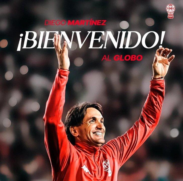 Huracaacuten oficializoacute el regreso de Diego Martiacutenez