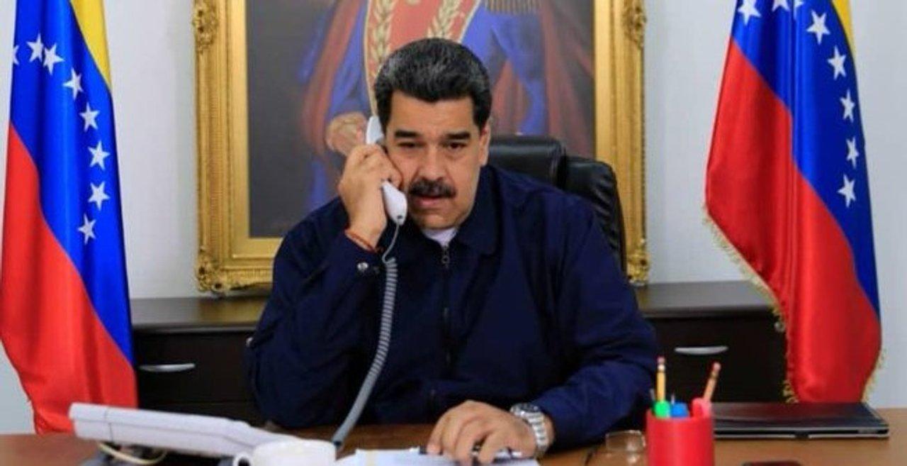 Maduro reveloacute que tuvo una conversacioacuten telefoacutenica ldquocordialrdquo con Trump