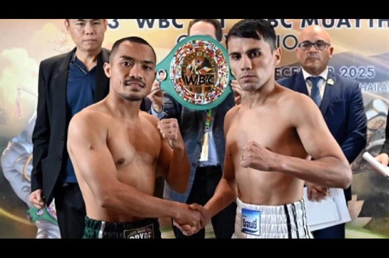 Un boxeador argentino podriacutea ser campeoacuten del mundo este jueves