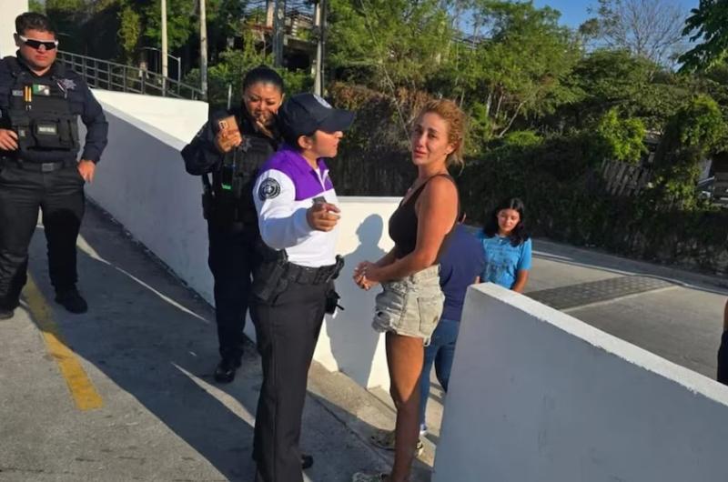 La argentina que pasoacute 10 diacuteas desaparecida en la selva mexicana habloacute por primera vez