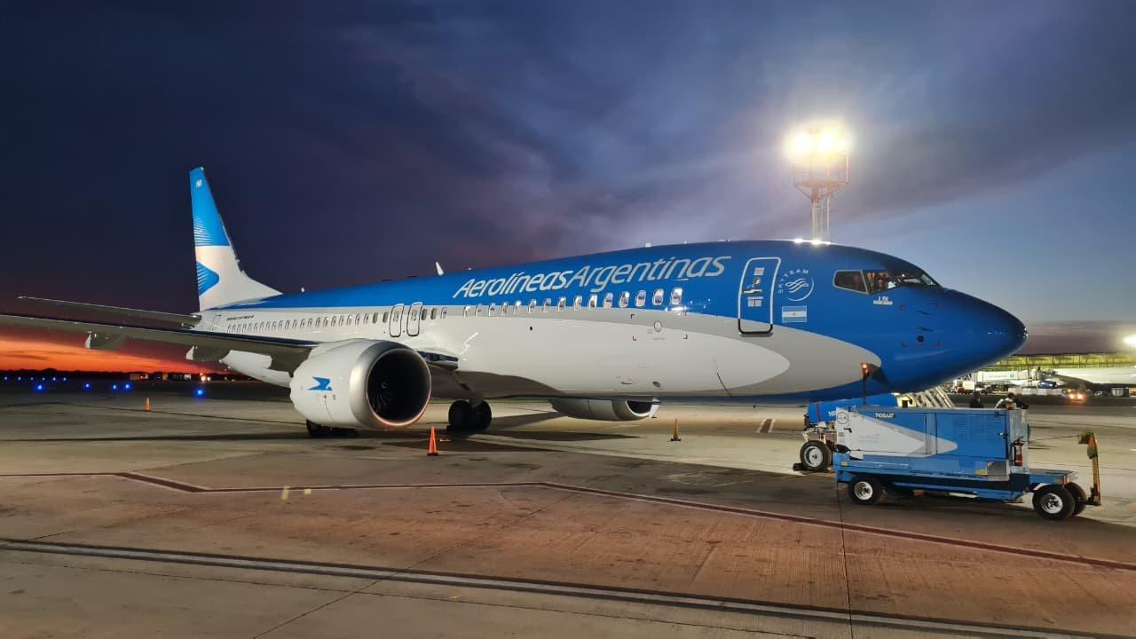 Aeroliacuteneas Argentinas incorpora su decimoquinto Boeing 737 Max 8