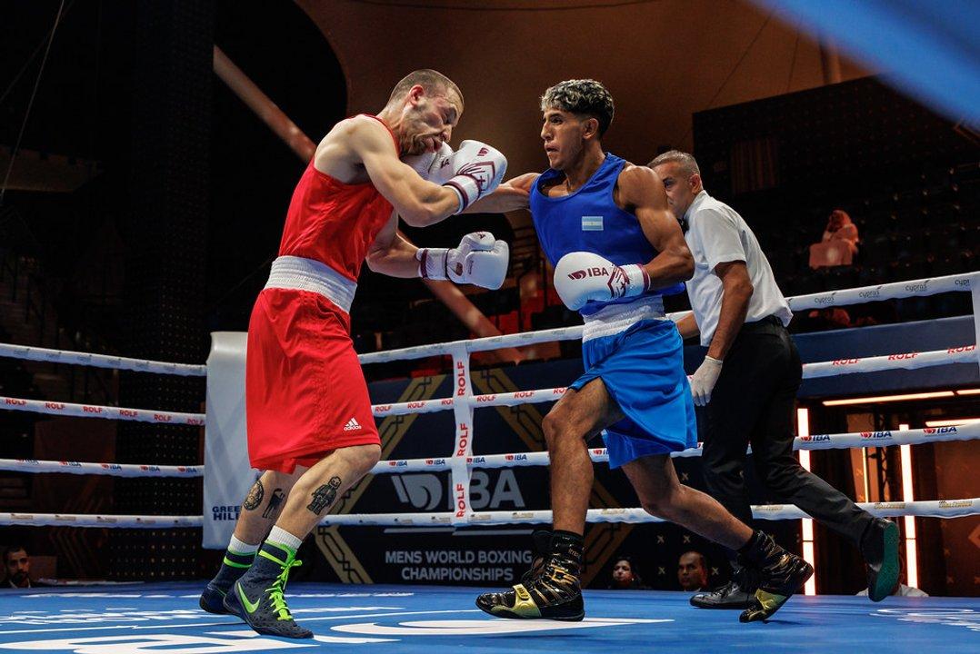 Mundial de Boxeo Amateur- Casazza se metioacute en los cuartos de final en Dubai