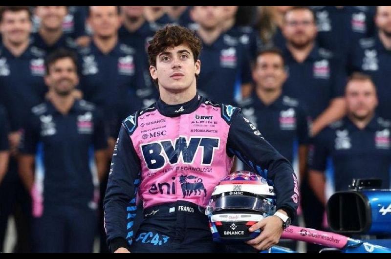 Colapinto- ldquoGracias a Dios ya terminoacute este antildeordquo