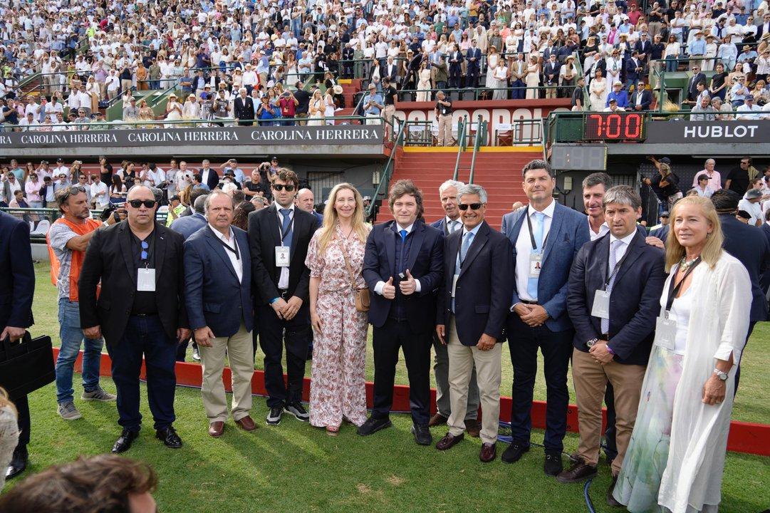 Javier Milei asistioacute a la Final del Abierto Argentino de Polo de Palermo