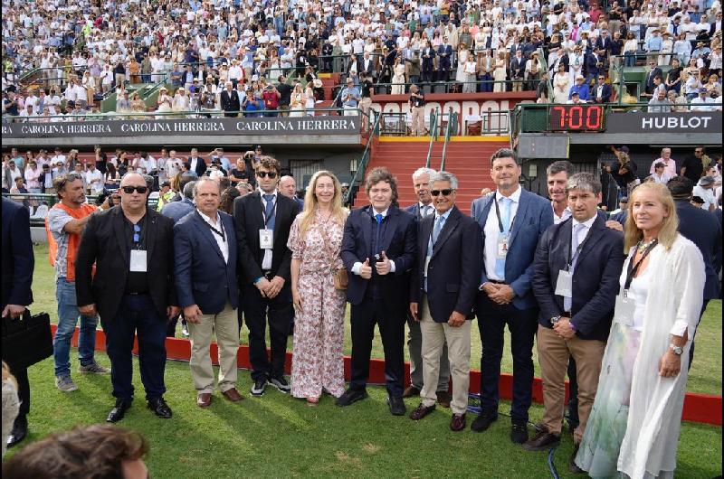 Javier Milei asistioacute a la Final del Abierto Argentino de Polo de Palermo