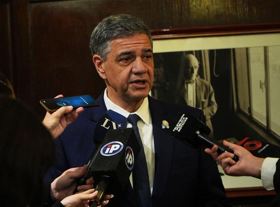 Jorge Macri- ldquoNosotros ya no acordamos maacutes la poliacutetica de alimentacioacuten con Grabois y con Peacutersicordquo
