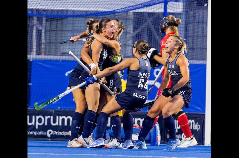 Las Leoncitas derrotaron a Alemania y son semifinalistas del Mundial Junior de hockey femenino
