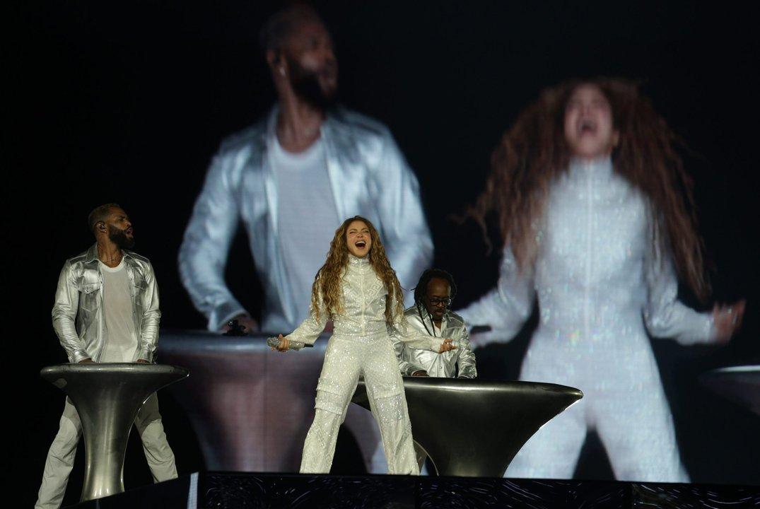 Inolvidable show de Shakira en Veacutelez- ldquoLo que tengo con Argentina es una historia de amorrdquo