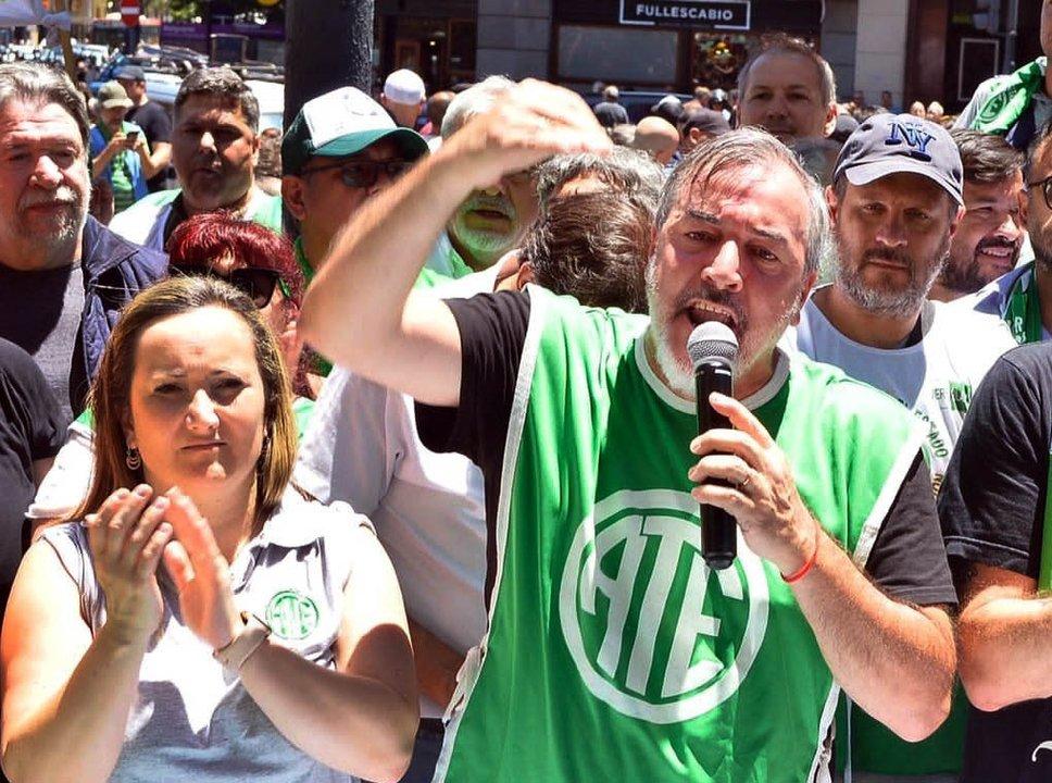 ATE asegura que el paro de estatales tiene un 90-en-porciento- de acatamiento