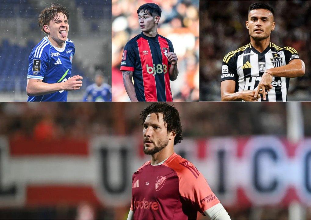 El mercado de pases se activa- intereacutes europeo y brasilentildeo por figuras del fuacutetbol argentino