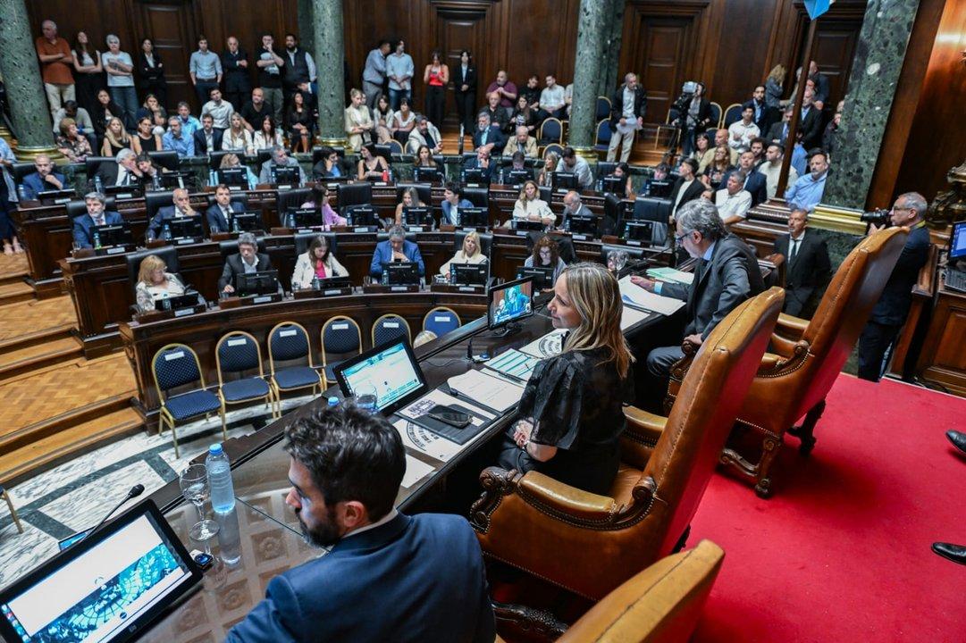 Con la presencia de Jorge Macri juraron los nuevos legisladores portentildeos- coacutemo queda la caacutemara