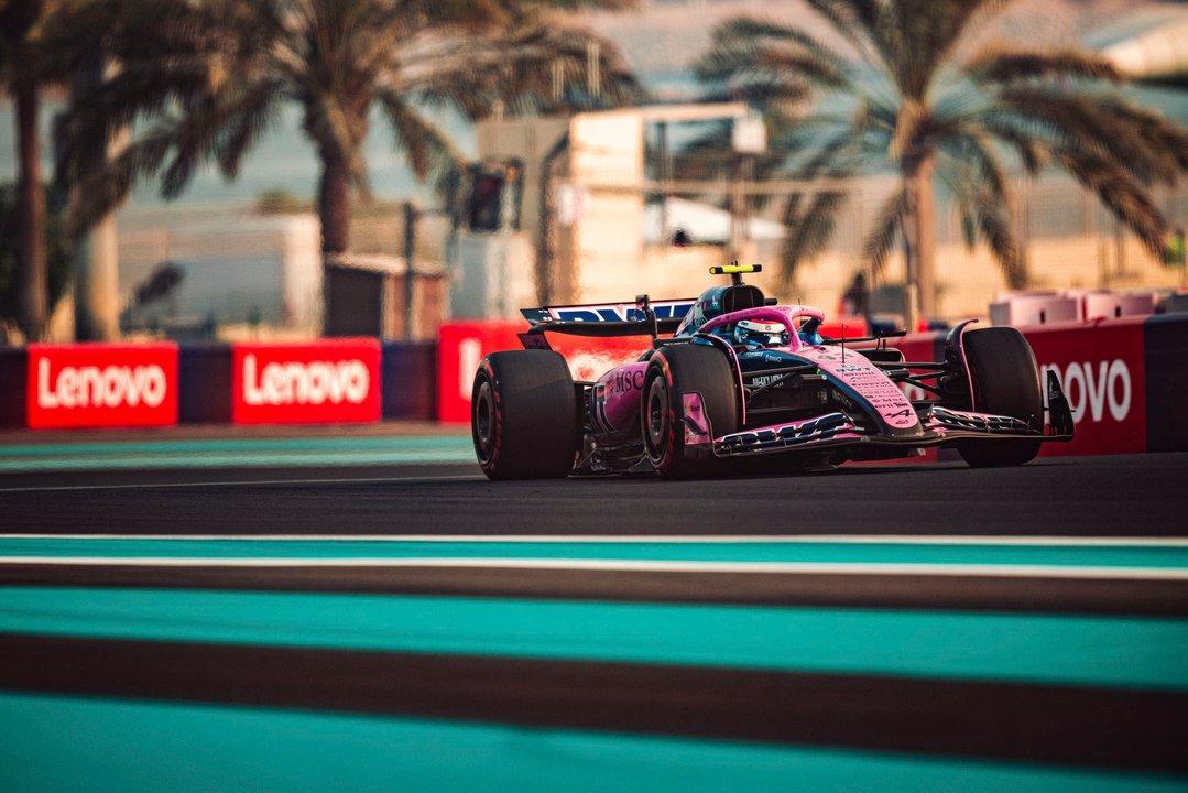 Colapinto no estuvo presente en los test de postemporada de la Foacutermula 1