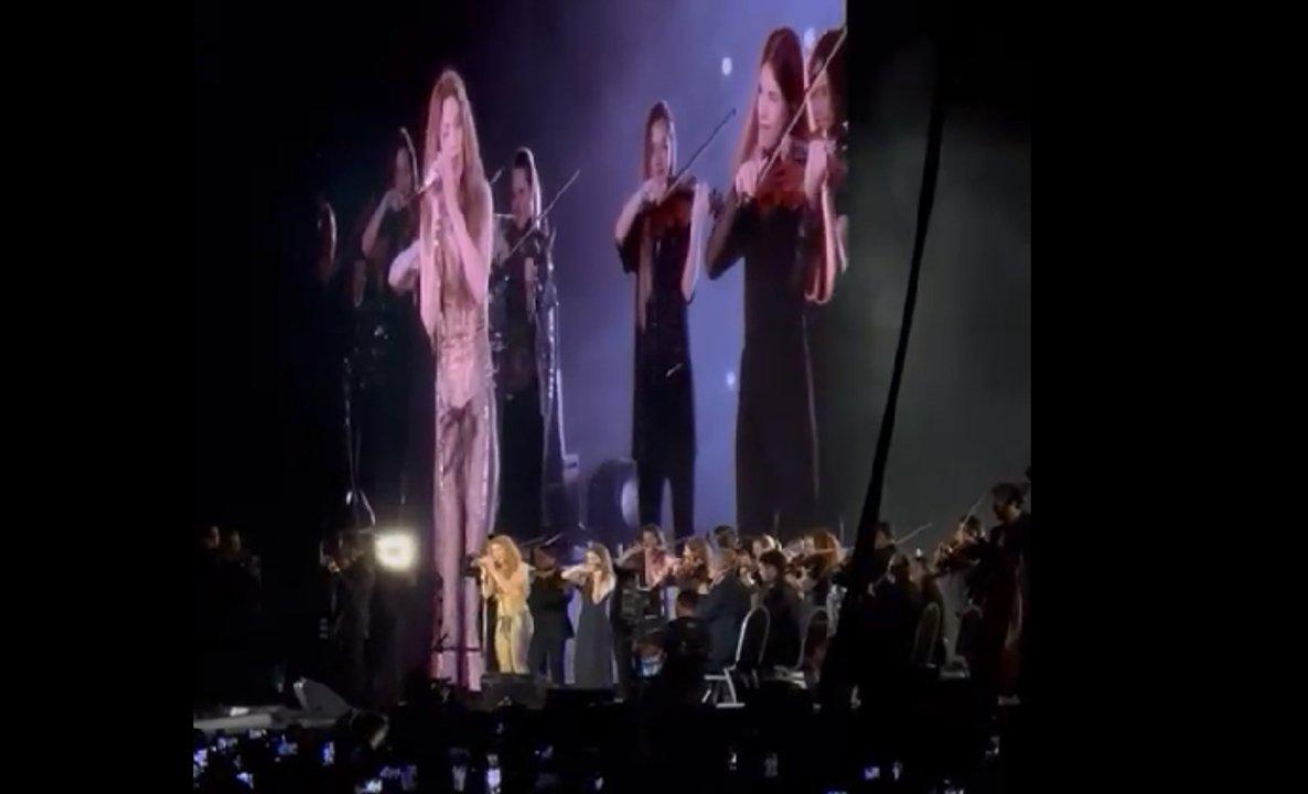 Shakira cantoacute ldquoLa Paredrdquo con la Orquesta Estable del Teatro Coloacuten