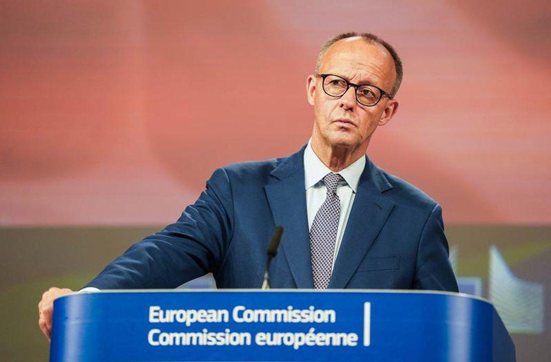 Merz anuncioacute que liacutederes europeos enviaron propuesta a Trump referida a Ucrania