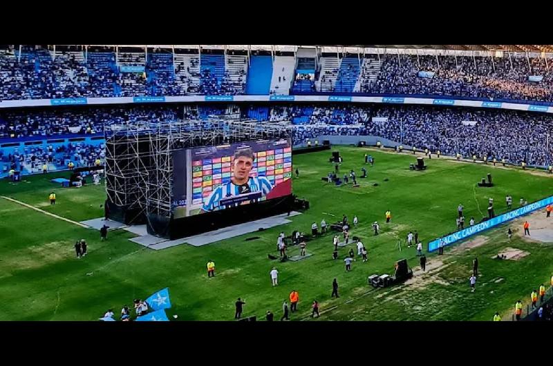Racing dio los detalles para los que quieran ir a ver la final en el ldquoCilindrordquo