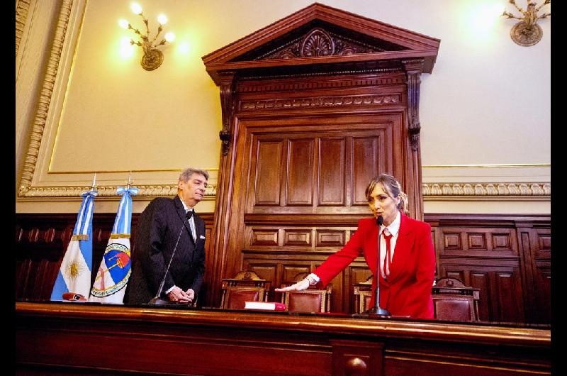 La cristinista Sagasti juroacute como nueva integrante del Consejo de la Magistratura
