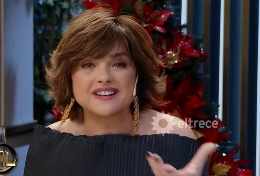 Mirtha Legrand le lanzoacute un ldquopalitordquo a Araceli Gonzaacutelez en su mesaza