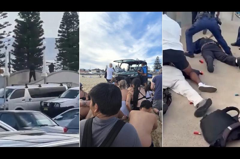 Heacuteroe civil desarmoacute a un terrorista en pleno ataque antisemitista en Australia