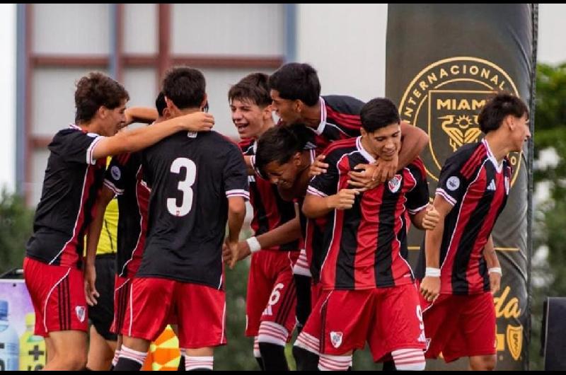 River campeoacuten en Estados Unidos- las inferiores alzaron la Messi Cup